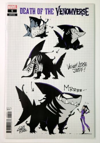 Death of the Venomverse #5- Gurihiru - Incentive Design Variant - Venomized Jeff