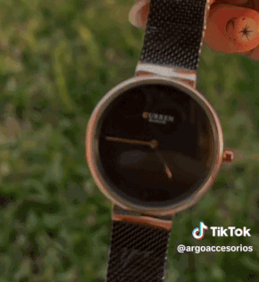 Reloj Mujer Negro Acero – Argo Accesorios