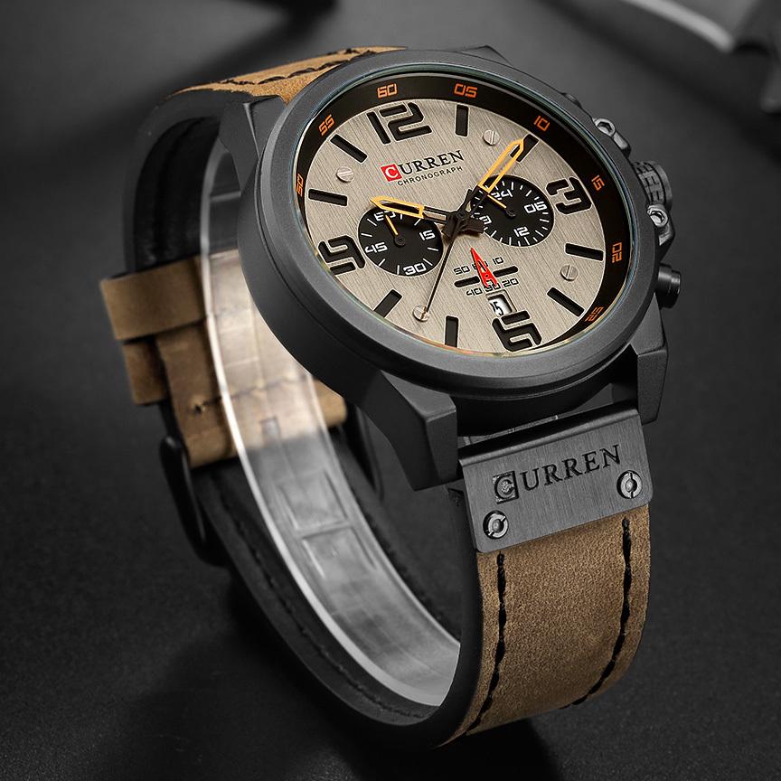 Reloj Curren Sport Elegante CU-4 (Camel)