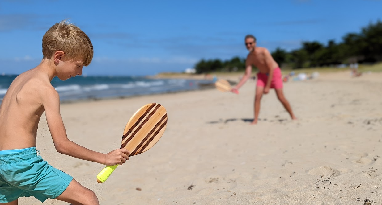 Raquettes de plage, un loisir pour tous