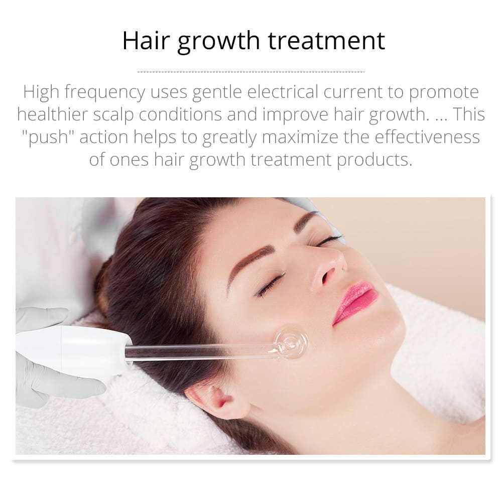 high frequency wand for large facial areas