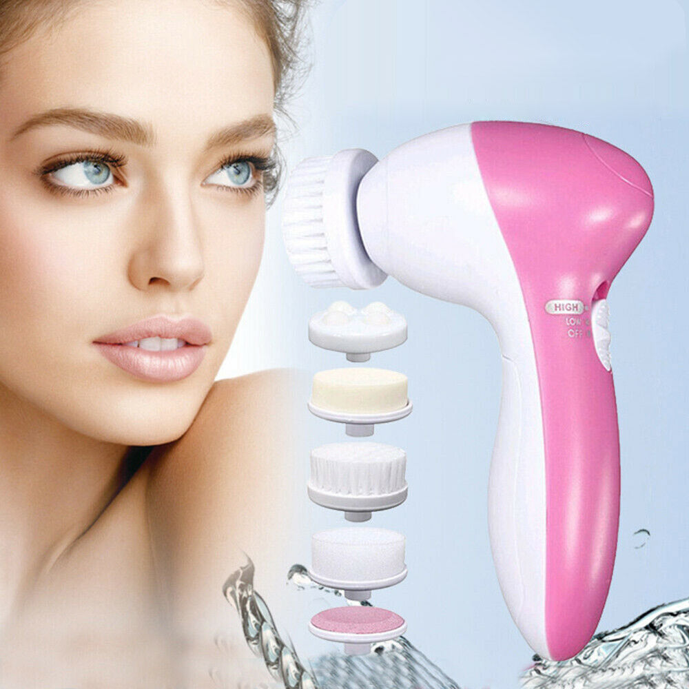 banner of 5 In 1 Facial Cleansing Brush