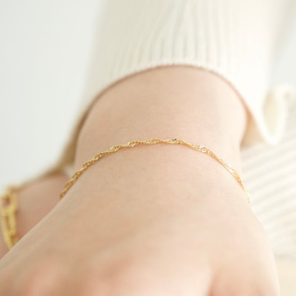 18KGP Oval bracelet – RUMÉL