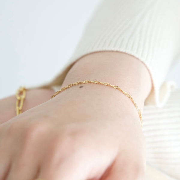 18KGP Oval bracelet – RUMÉL