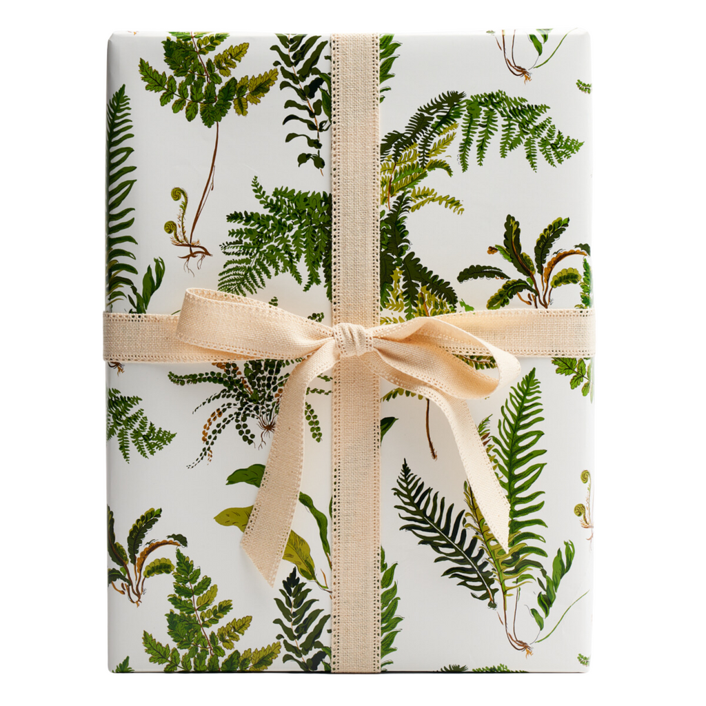 Schumacher Rolling Hills Wrapping Paper in Green