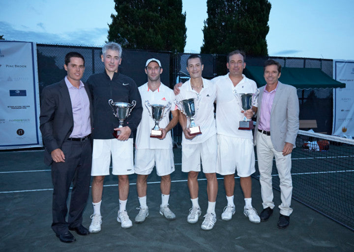 Jon Pastel, William Ackman, Jason Pinsky, Justin Natale, Christian Nagler, Jimmy Arias. Photo by Elaine Ubina.