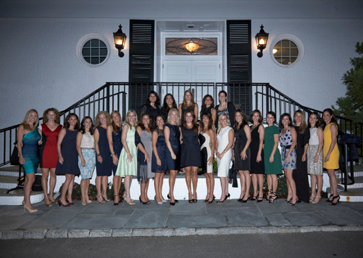 The 2013 Wall Street Tennis Challenge Women's Committee.  Photo by Elaine Ubina.