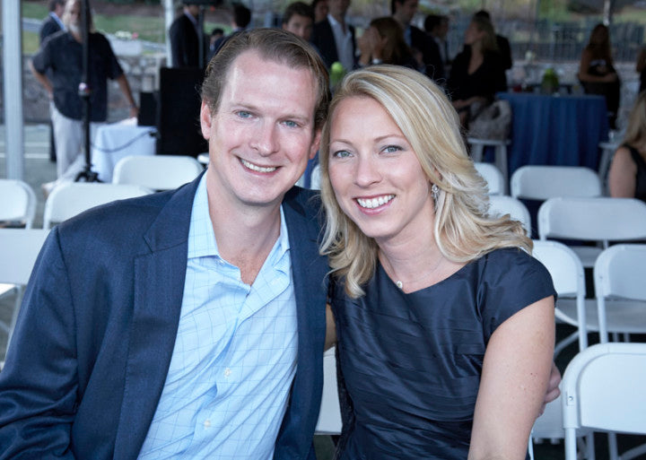 Me with my husband, Carney, enjoying the finals match. Photo by Elaine Ubina