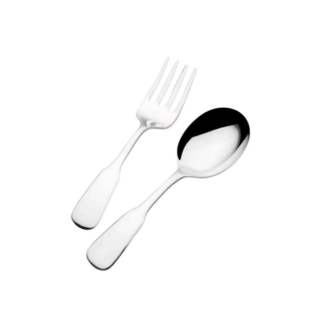 Loop Handle Two Piece Sterling Silver Fork and Spoon Baby Set – The Well  Appointed House