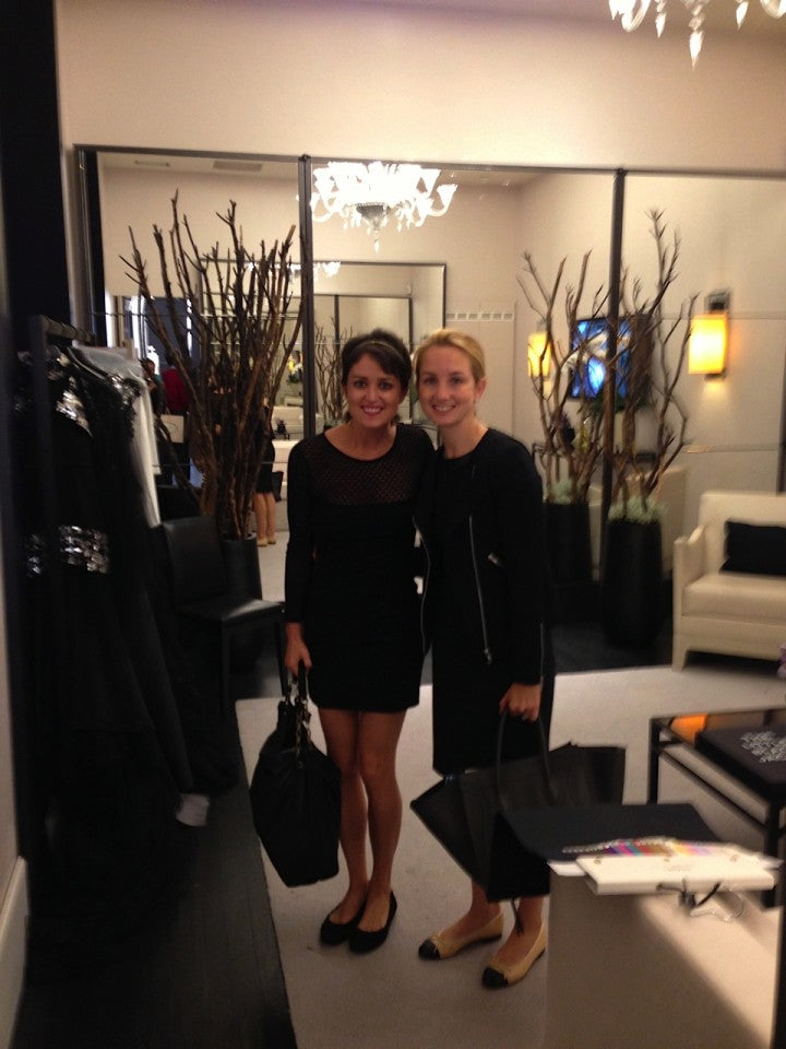 Wendy Stapleton Reyes and Nancy Fazzinga at Chanel Paris