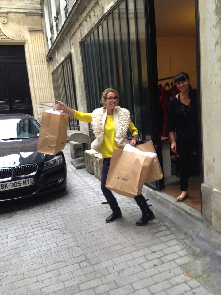 Carina Crain Leaving Alaia with some "golden eggs"!