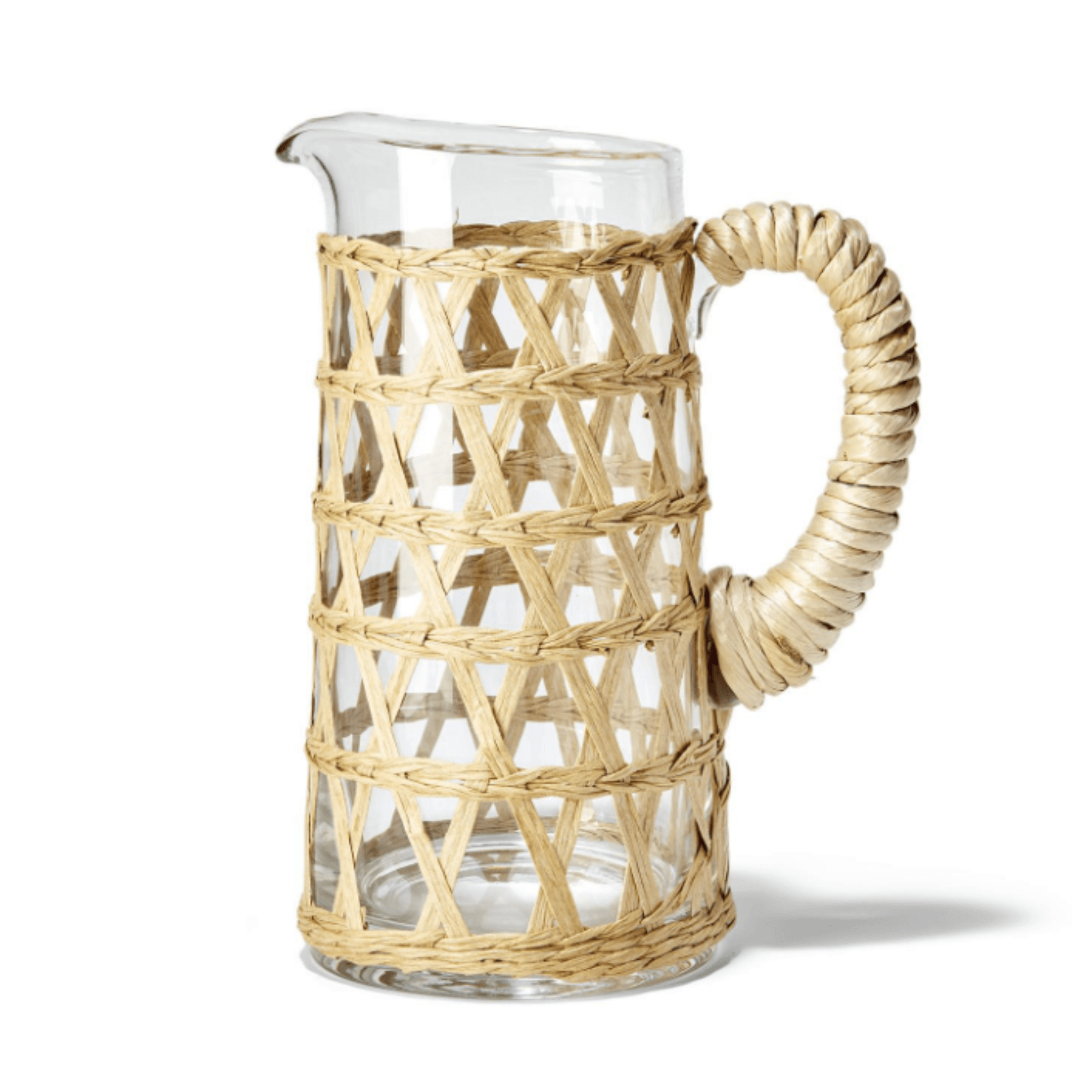 Island Chic Hand-Woven Lattice 32 oz. Pitcher