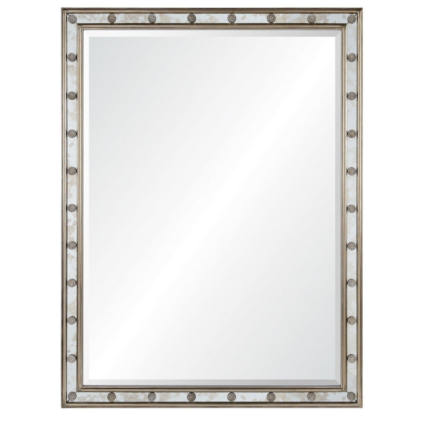 Michael S. Smith. Hand Carved Rectangular Framed Wall Mirror