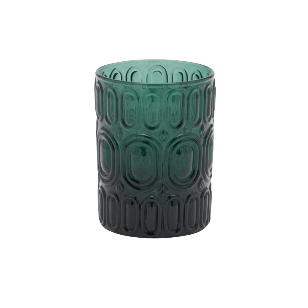 Finley Hand Blown Tumbler Glass Sage Green - Set of 6 - Atelier Maison & Co.