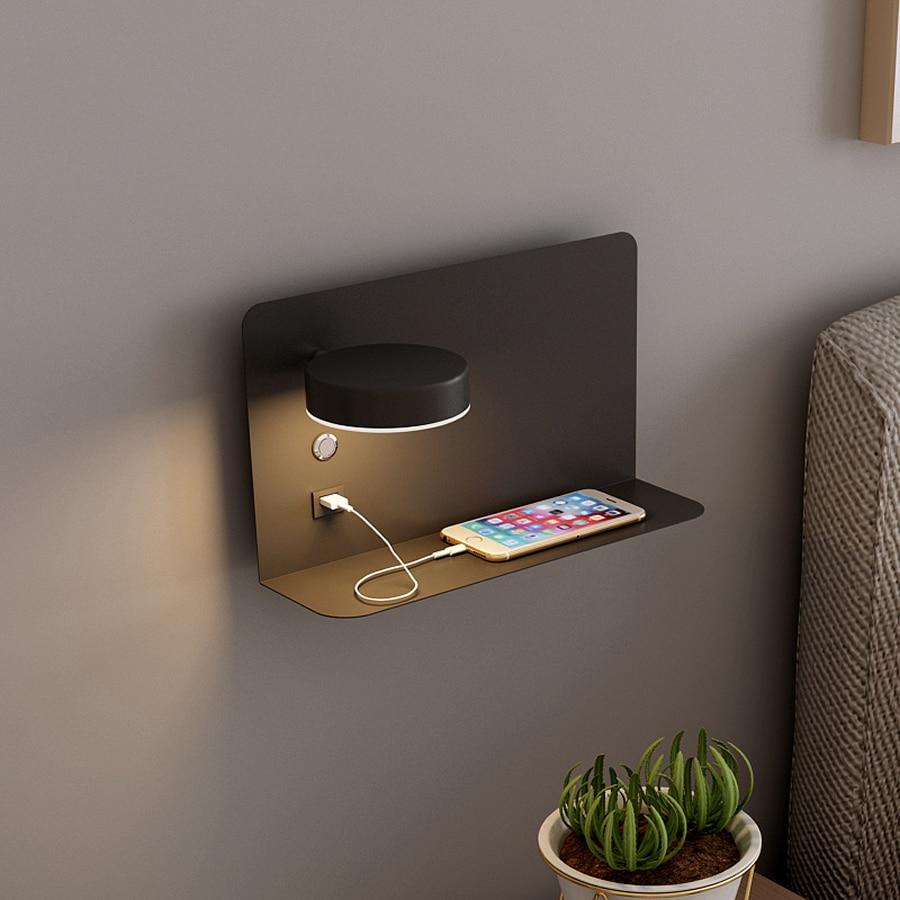 Rowan - LED Bedside Wall Lamp USB Charger – MOD LIVING