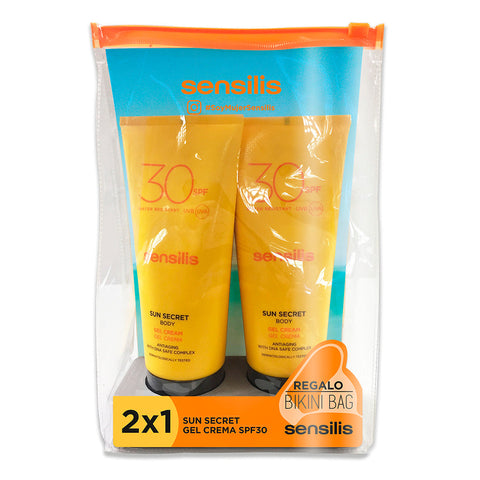 Sensilis Double Pack Gel Creme Sun Secret SPF 30 - 200 mL | My Pharma Spot