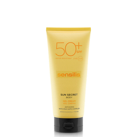 Sensilis Sun Secret Gel Crème Corporelle SPF 50 - 200 mL | Mon spot pharmaceutique