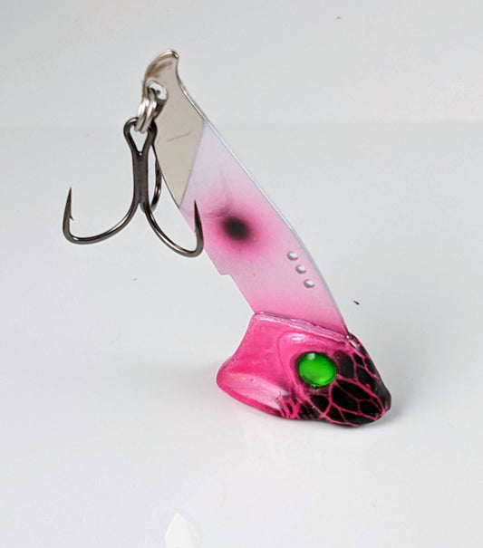 Howell Custom Lures Reverse Fire Tiger Custom Painted Fishing Lure -   Canada