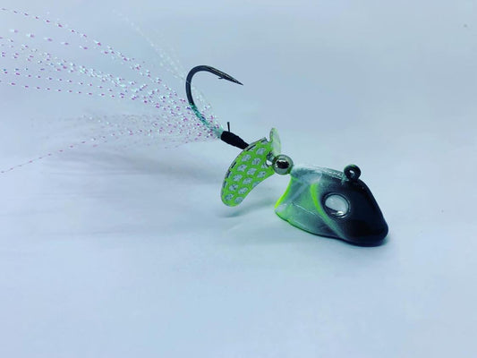 Ghost Jigs - Classic Pearl - Custom Walleye Jig – Vertical Jigs and Lures