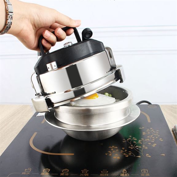 Family Small Mini Pressure Cookers 304 Stainless Steel 3L Pressure