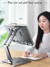 Aluminum Alloy Adjustable Foldable Portable Reading Book Stand And Laptop Tablet IPad Projector Stand/Riser Macbook Staender Holder