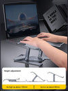 360 Degree Rotating Laptop Stand / Riser For Desk And Table Foldable Portable Ergonomic Adjustable Macbook Notebook Staender 