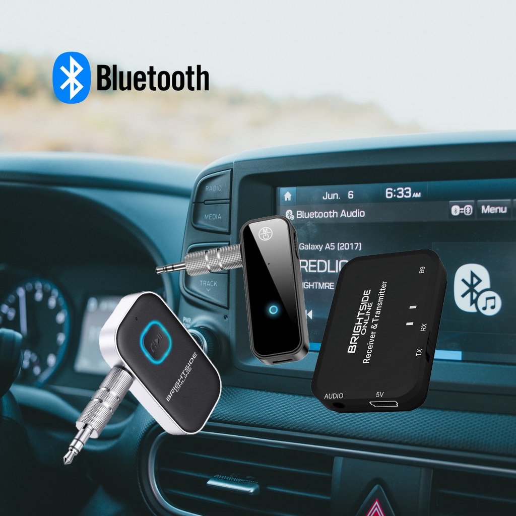 Schaar komedie halfrond Bluetooth adapters voor in de auto: draadloos muziek luisteren in je a