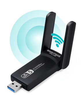 Brightside Usb Adapter - 1200Mbps Dongle 2,4Ghz en Dual Wi
