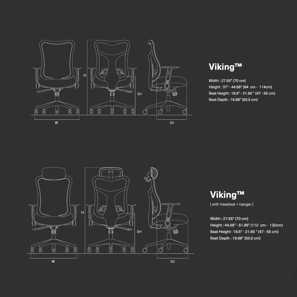 Viking™ Ergonomic Chair | WAVEBONE