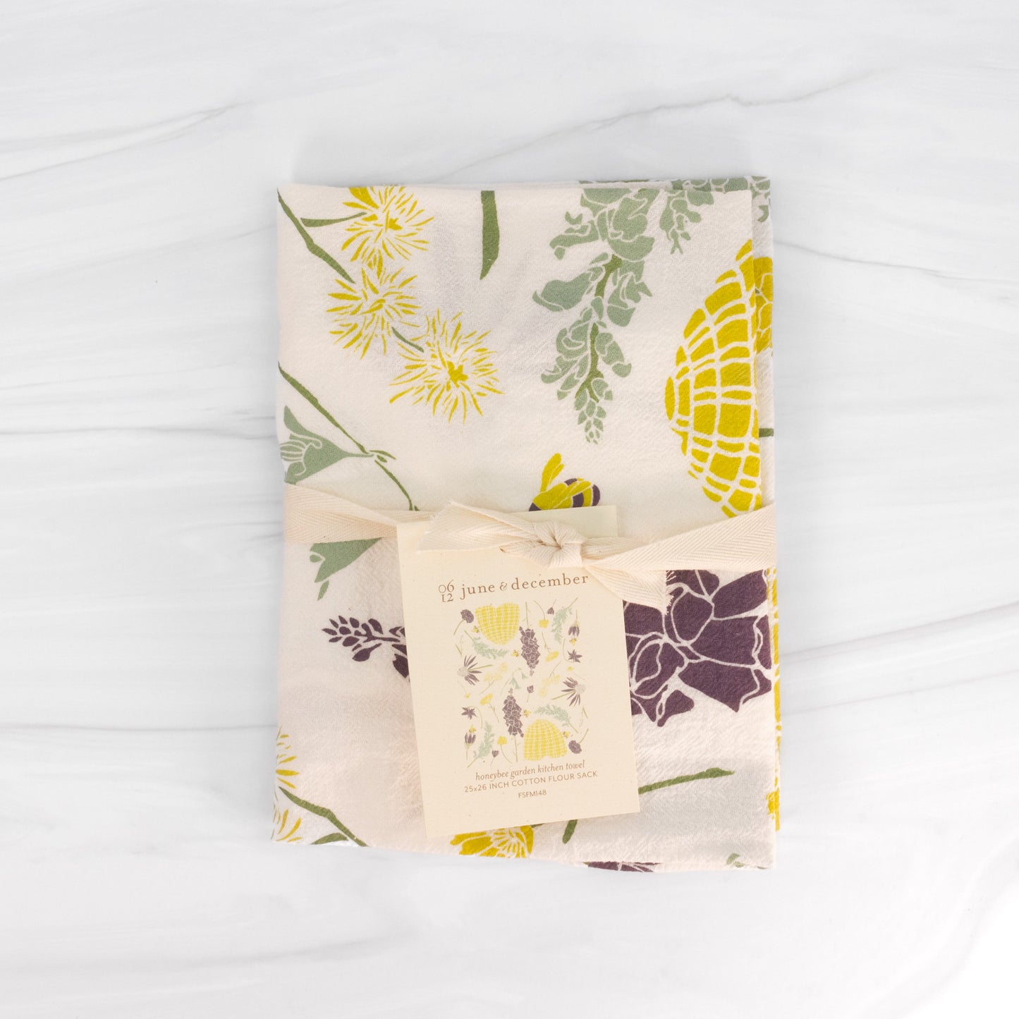 Cocktail Herbs Dish Towel