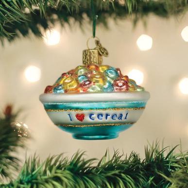Bowl Of Cereal Ornament
