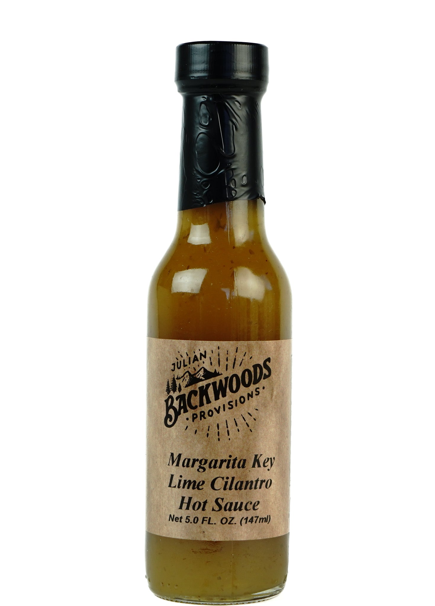 Backwoods Provisions Margarita Key Lime Cilantro Hot Sauce 5 oz.