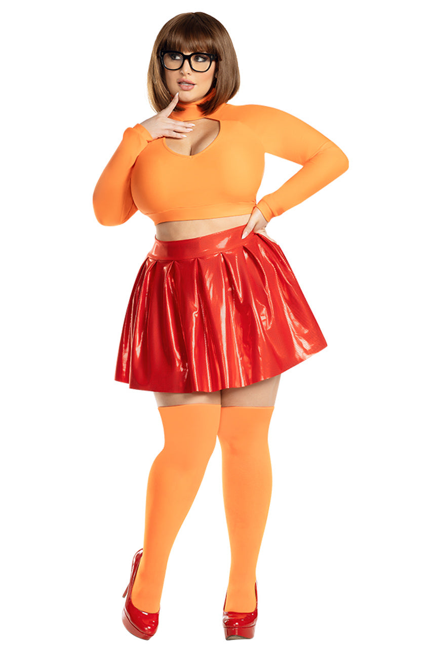 Four Piece Sexy Velma Costume Set – La Sensual Boutique