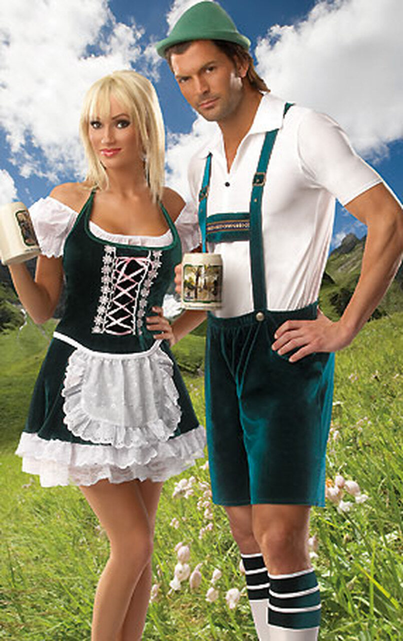 Mister Lederhosen Costume, Men's Bavarian Outfit  – 