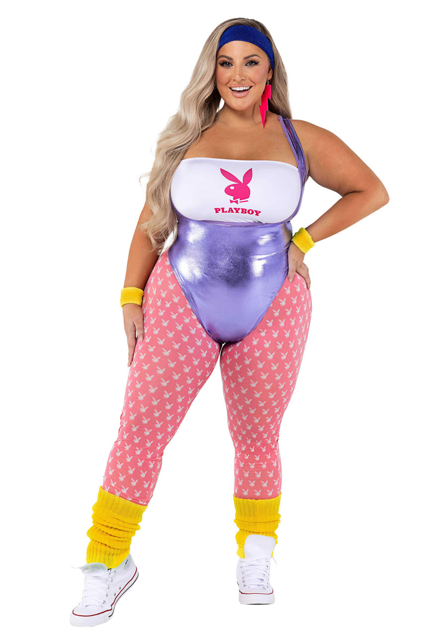  Yandy Small-Medium Deluxe Get Into Physical Fitness 80's  Aerobics Halloween sexy Costume : Clothing, Shoes & Jewelry