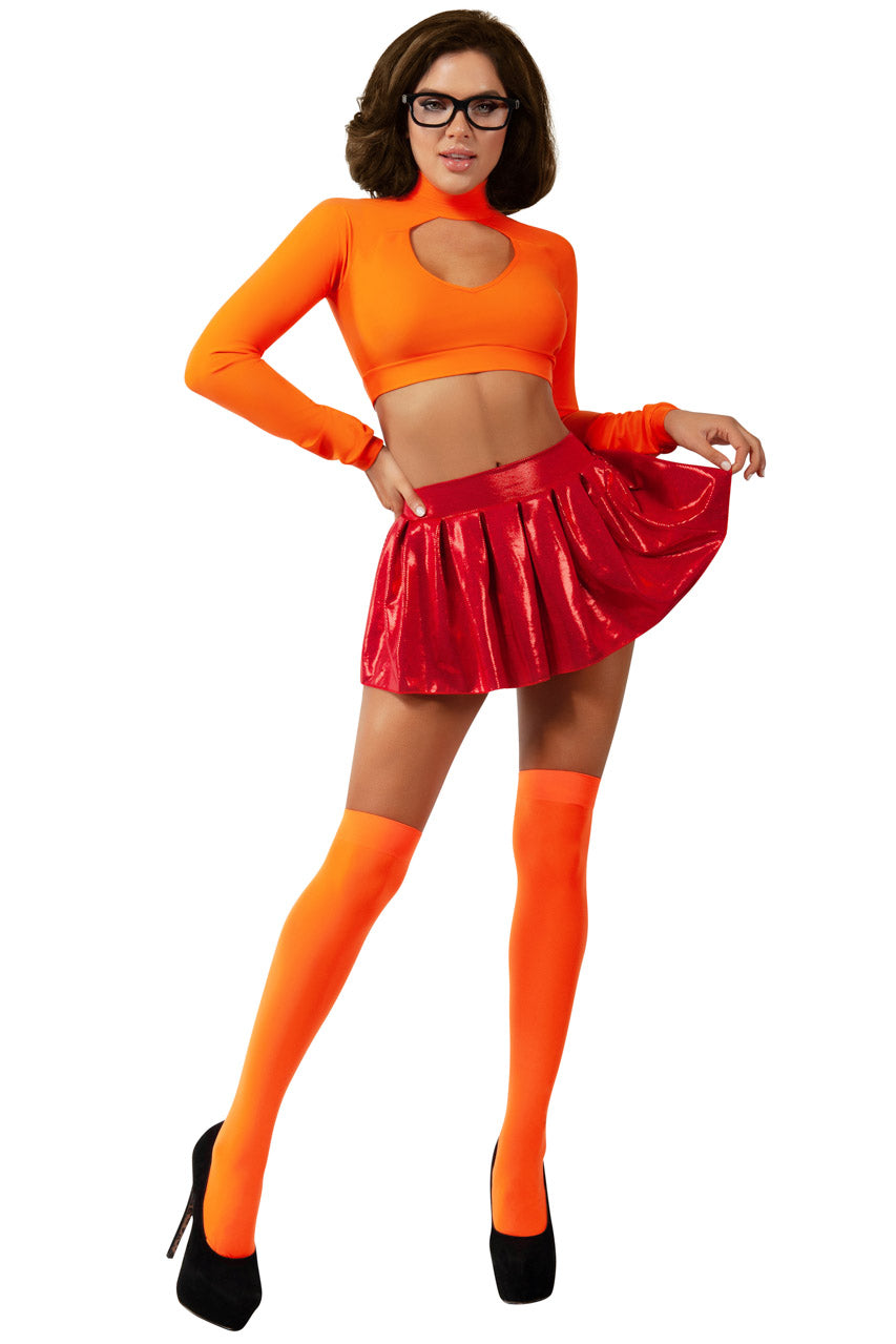 Plus Size Sexy Velma Costume, Plus Brainy Babe Costume, Plus Size Scoob  Costume –