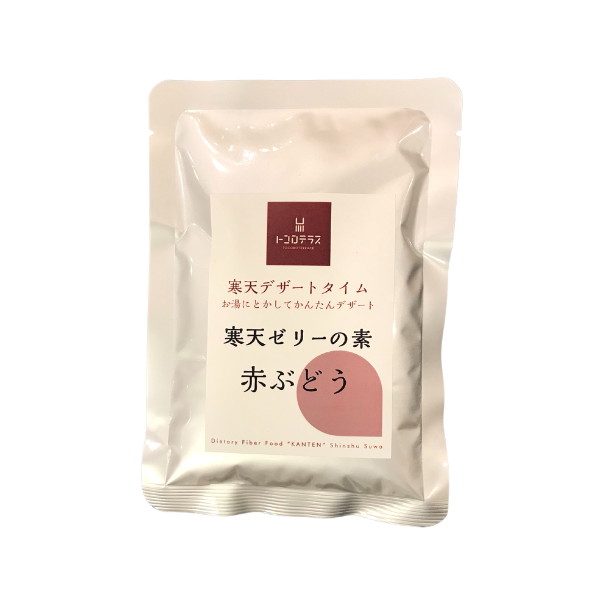 富澤寒天 ゼリーの素（赤ぶどう） 125g×2 - 製菓・製パン材料