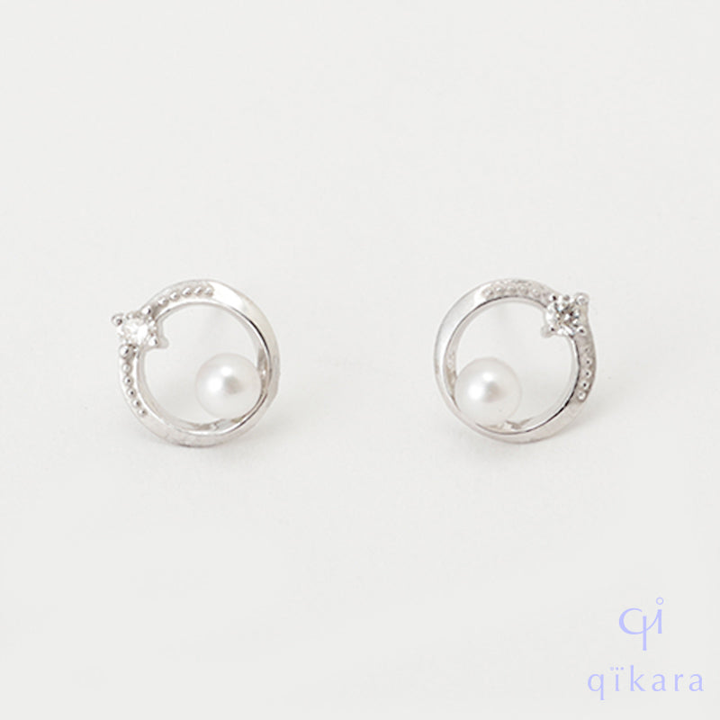 K14WG アコヤパールピアス 7.0-7.5mm – qikara