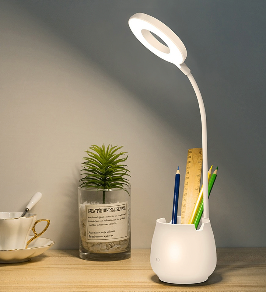 pen holder lamp