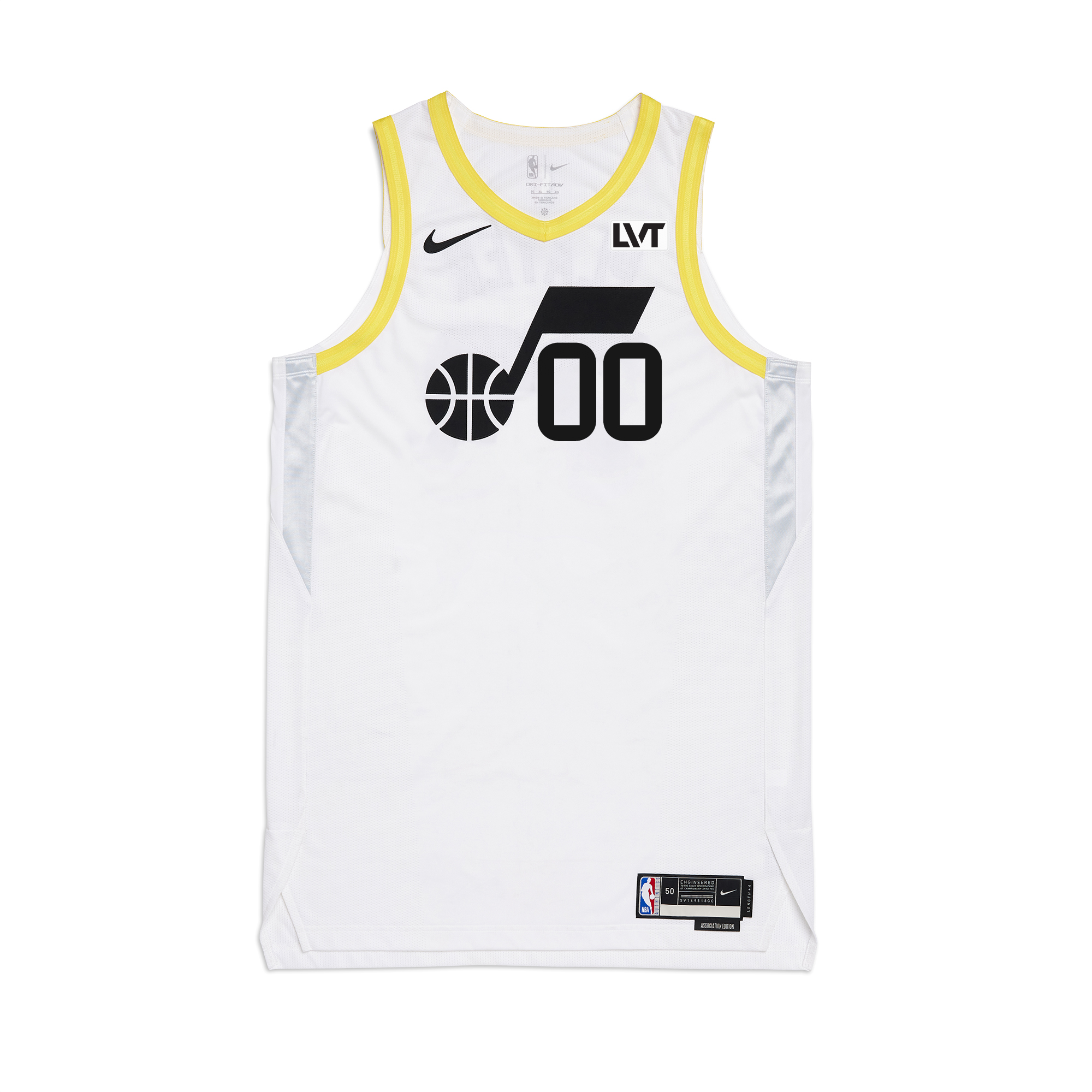 Youth Fanatics Branded Jordan Clarkson Yellow Utah Jazz Fast Break Player Jersey - Icon Edition Size: Medium