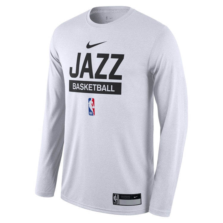 Nike NBA Youth Utah Jazz Essential Practice Long Sleeve T-Shirt