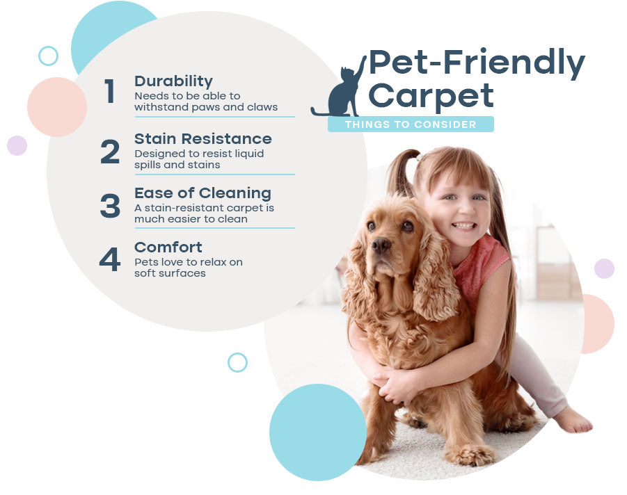 pet friendly carpet things to consider