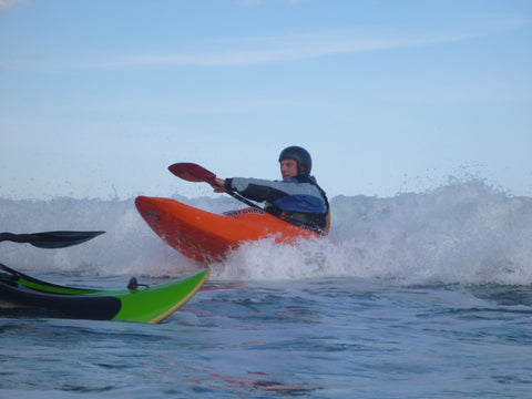 Kayak Surfing West Cork