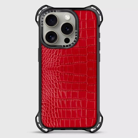 iPhone 13 Pro Bounce Alligator Leather Case