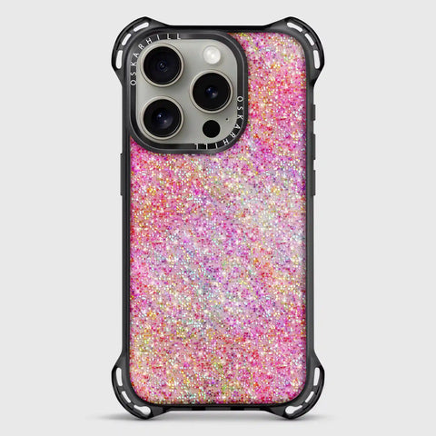 iPhone 16 Pro Max Pink Glitter Case