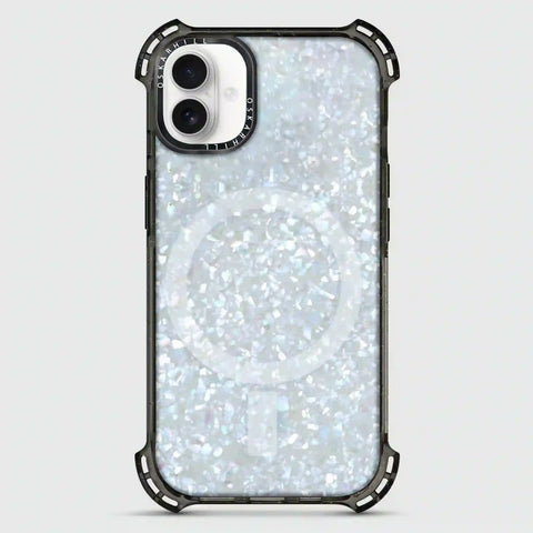 iPhone 16 Case Crystal Frost Shimmer