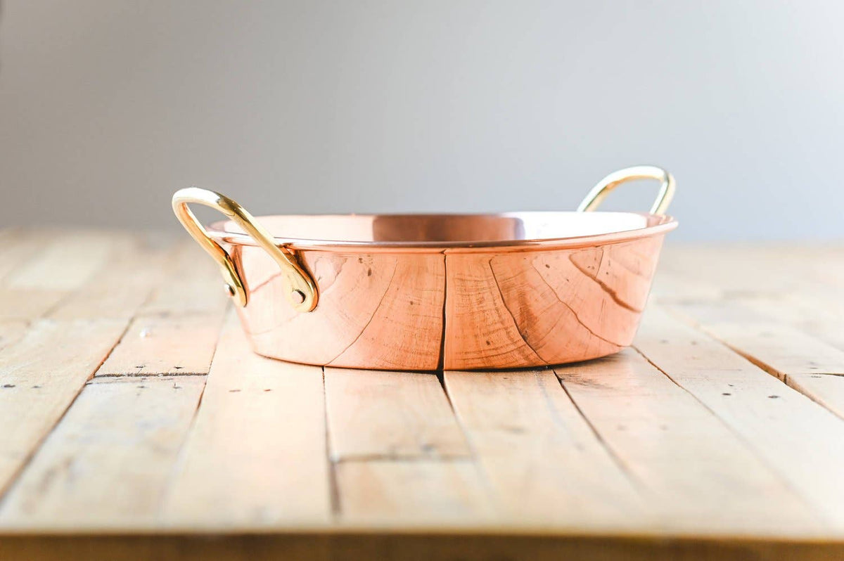 Sertodo Copper Lift Stand Mixing Bowl 6 qt Capacity for KitchenAid Mixers | Hand Hammered Copper