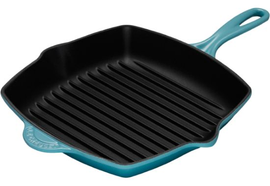 Voeding Dank je consensus Le Creuset 10.25" Carribbean Square Grill Pan – the international pantry