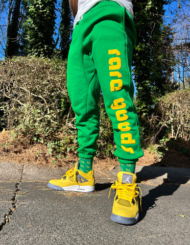 Red & Yellow Sweat Pants – Rare Goods Clothing