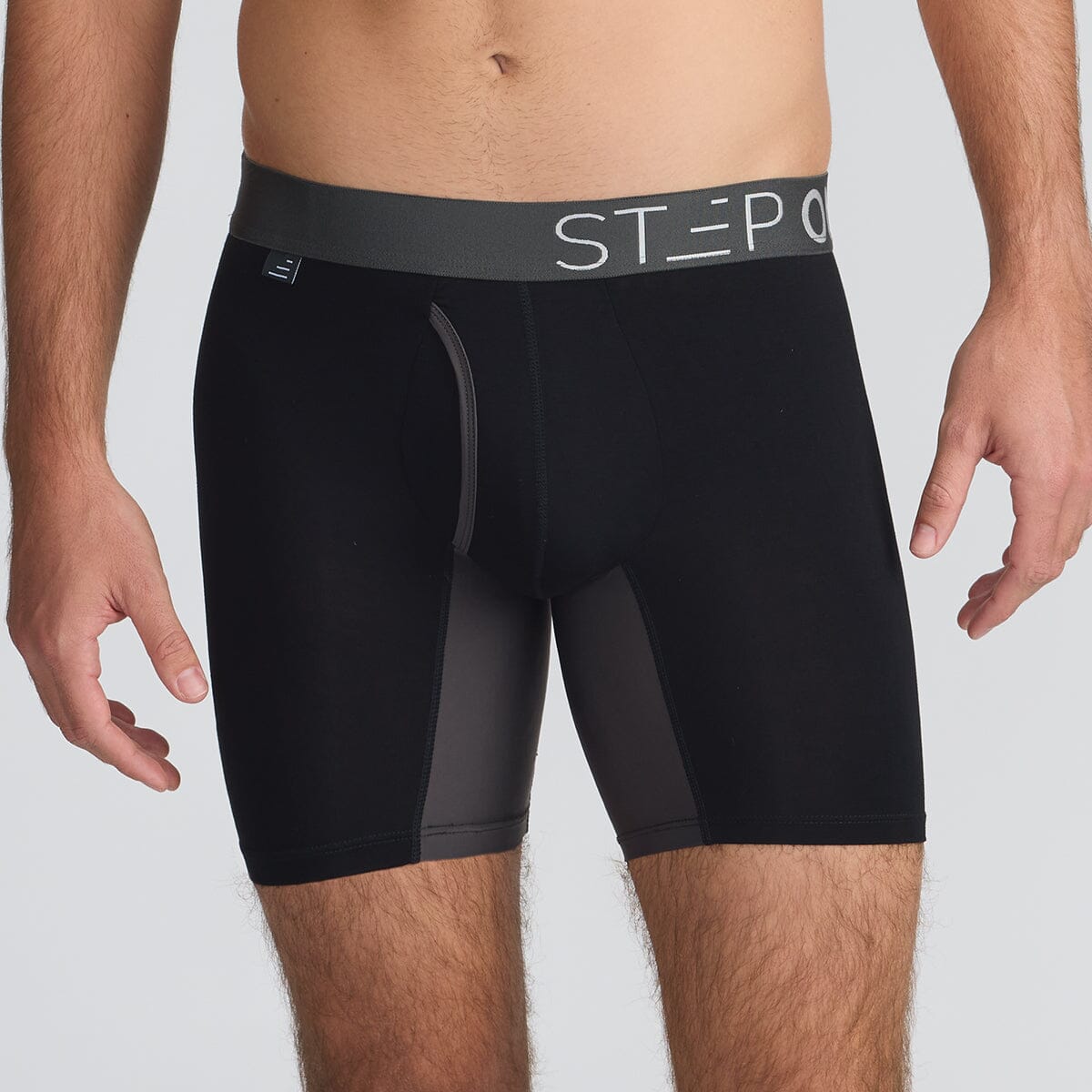 Boxer Brief Fly - Black Currants - Step One US product image